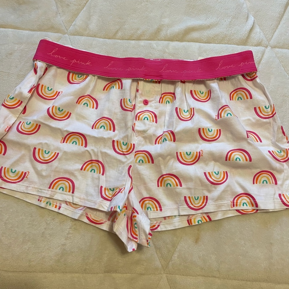 Pink pijama short